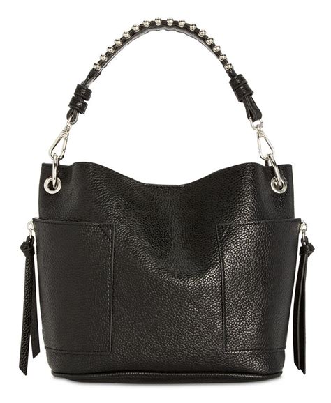 macy's designer bucket bags|steve madden sammy bucket bag.